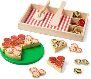 Juguete de corte de verduras de madera, accesorios de cocina magnéticos, juego de rol, gabinete de madera para niños, Montessori imaginativo - Product Image 1