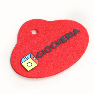 Etichette in <span class=keywords><strong>Gomma</strong></span> <span class=keywords><strong>3D</strong></span> Personalizzate, Design in Feltro, Logo in Silicone Stampato, Etichette in PVC <span class=keywords><strong>3D</strong></span> da Cucire per Abbigliamento - Product Image 1