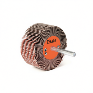 Roue à lamelles abrasives Ttake 80x50 mm, tige de 6 mm, grain 120 pour le meulage - Product Image 2