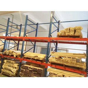 מותאם אישית כבד מדפים 2 שכבה של אחסון תוף שמן לעמוד מתלה מתכת ערמה יחידה מחסן - Product Image 5