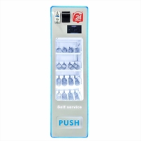 Máquina Expendedora Automática de Pared para Exteriores, Estándar Europeo, Pantalla Táctil de 7 Pulgadas, para Snacks y Bebidas, Blanca, con SDK Remoto