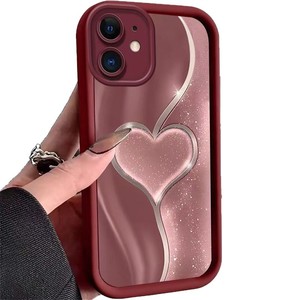 Coque pour iPhone 17 Pro Max, nouveau modèle premium doré en forme de cœur avec découpes précises, protection intégrale antichoc - Product Image 6