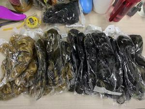 Synthetic Wavy Braiding Hair Extension 22inch 150g <strong>Curly</strong> <strong>Attachments</strong> Hair Braids Spiral Curl Wavy Braids Bundle Hairstyles - Product Image 3
