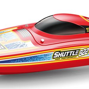 Bateau télécommandé sans balais SJY-TX822 2.4G, jouet d'été pour jeux aquatiques, bateau turbojet haute vitesse 40-50km/h pour enfant - Product Image 5