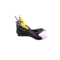 5-Pin Mini-DIN zu RCA Rückfahrkamera-Kabel Sicherheitskamera 5-Pin DIN-Kabel 5-Pin DIN-Verlängerungskabel für Auto-Rückfahrkamera