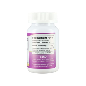 Capsules de soutien mammaire de haute qualité pour femmes, favorisant la croissance des seins, la santé de la peau et des cheveux, 60 capsules végétariennes - Product Image 3
