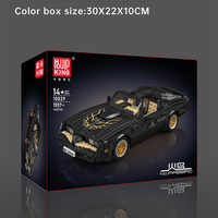 Mould King 10029 1557PCS Série Automobile Voiture de Sport Cabriolet Firebird Modèle de Blocs de Construction Jouet Éducatif Technique Cadeau de Fête