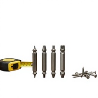 Jeu d'extracteurs de vis endommagées double face plaqué titane HSS Apextech pour vis ébréchées OEM