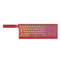 Clavier filaire de jeu MARS Mer68 Max 0.001 MMRT Precision 8KHZ E-sports Grade GASKET Starlight Magnetic Axis 68 Layout ARGB