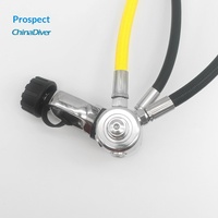 Détendeur de plongée à diaphragme-piston pour équipement de plongée profonde, fabriqué en Chine