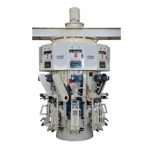 中意120t/h容量8喷口旋转水泥打包机