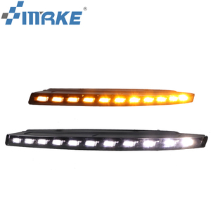 Smrke Voiture Modifiée 2PCS LED DRL Pour <span class=keywords><strong>Audi</strong></span> <span class=keywords><strong>Q7</strong></span> 2010 2011 2012 2023 2014 2015 Feux Diurnes <span class=keywords><strong>Dynamique</strong></span> Jaune <span class=keywords><strong>Clignotant</strong></span> - Product Image 1