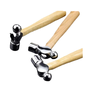 Mini marteau multifonctionnel à tête ronde, manche en hickory, pour bricolage et OEM, 16 cm - Product Image 4