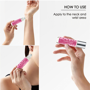 Logotipo personalizado Eau De Toilette <span class=keywords><strong>Perfume</strong></span> corporal Aceite esencial Roll-on Fresa Jazmín Dulce Floral Fruto Feromona Perfumes - Product Image 5