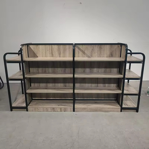 低起订量定制零售店展示架金属穿孔环氧粉涂层独立式零售货架展示架超市货架 - Product Image 3