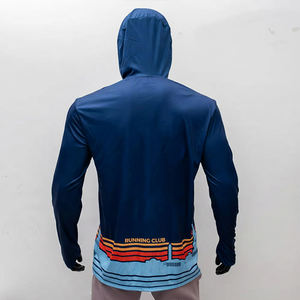 Sudadera con Capucha Personalizada para Corredores de Maratón, 100% Poliéster, Secado Rápido, Impresión por Sublimación - Product Image 4