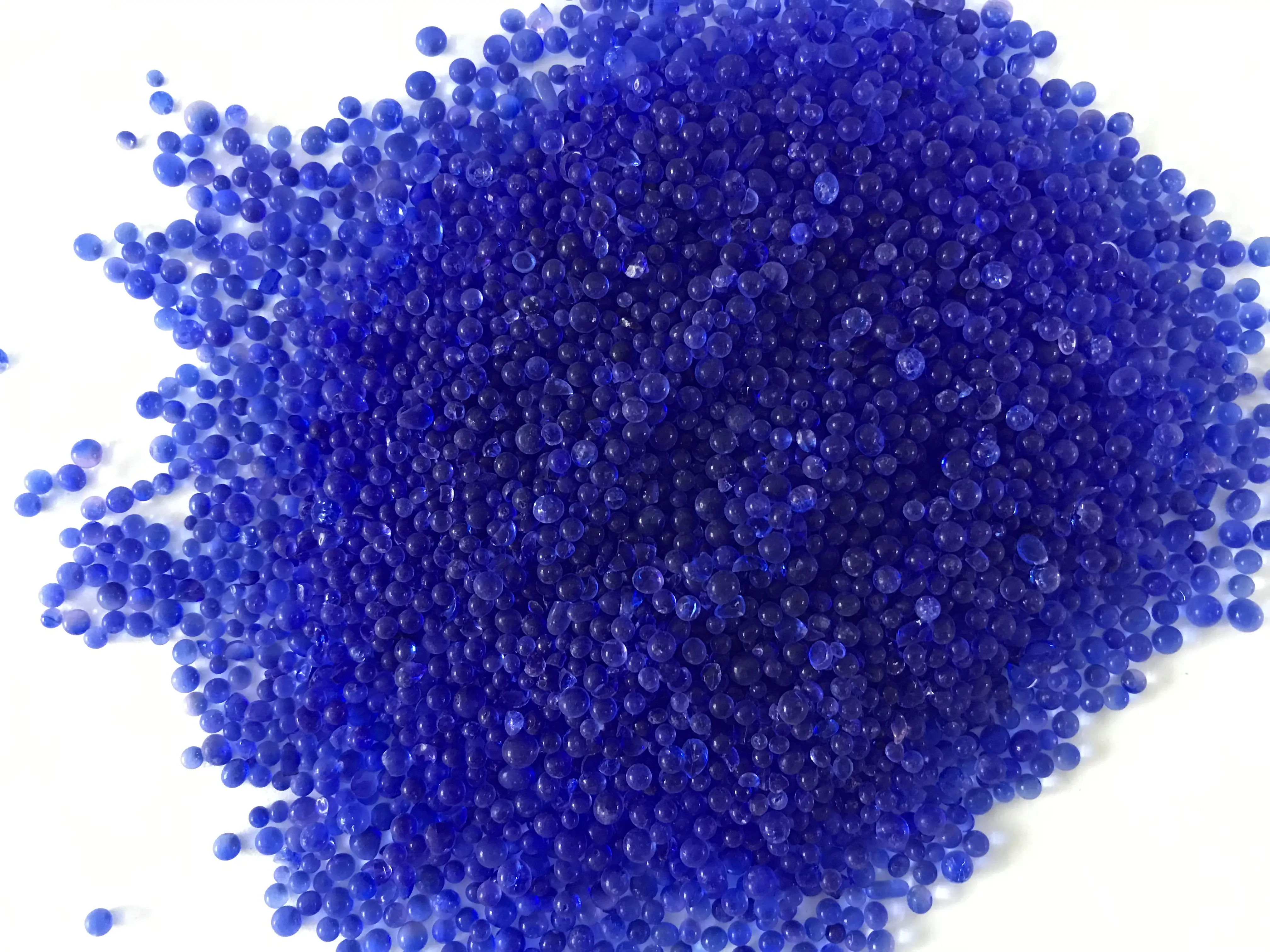 Chất hút ẩm silica gel màu xanh cho máy biến áp 2-5mm