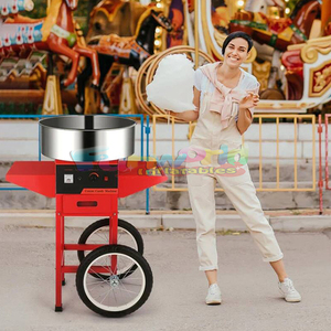 Maquina algodao doce algodon de <span class=keywords><strong>azucar</strong></span> profesional eléctrico comercial azúcar hilo dental dulce máquina de algodón de azúcar para la venta - Product Image 1