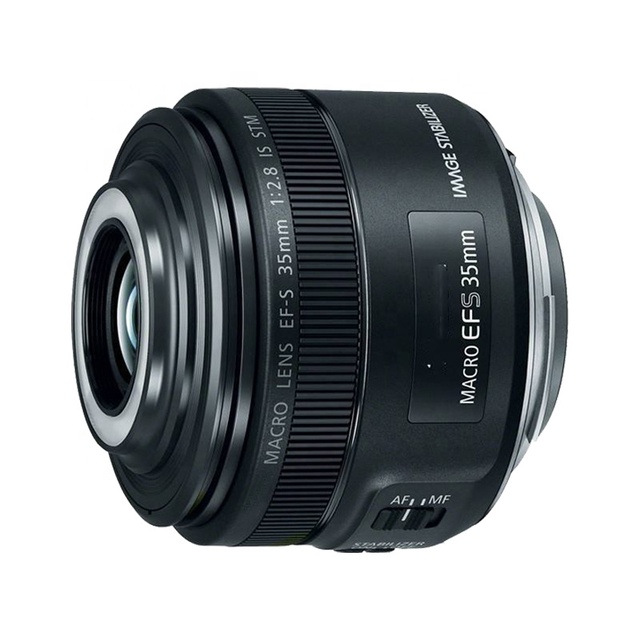 DF Wholesale 99% New Professional Camera Lenses EF-S 35mm F/2.8 IS STM Macro Standard Prime Lens