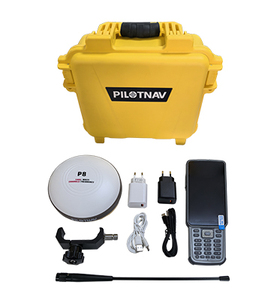 <span class=keywords><strong>DGPS</strong></span> RTK Surveying Instruments Rover P8 GNSS Surveying <span class=keywords><strong>Instrument</strong></span> PILOTNAV Conjunto Completo 1408 Canais Alta Precisão - Product Image 1