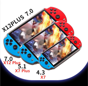 X12 + 7英寸视频游戏机内置20000游戏16GB掌上游戏控制器 - Product Image 4