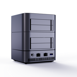 Intel Jasper Lake <span class=keywords><strong>N4500</strong></span> <span class=keywords><strong>CPU</strong></span> 4-Bay 2,5 "SSD G 8/16G RAM Multi-Interfaz NAS Servidor de almacenamiento en la nube Le gustaría saber más detalles - Product Image 3