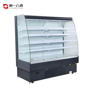 Congelador de exhibición de carne de una sola temperatura de alta calidad para supermercado, refrigeración comercial, modo de refrigeración directa, congelación de carne - Product Image 2