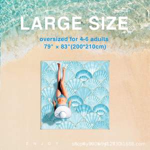 Manta de picnic impermeable WOQI de 79 x 83 cm, extra grande, portátil, para acampar, viajar al aire libre y hacer senderismo, con bolsa de transporte. - Product Image 2