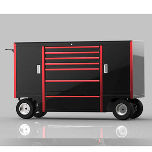 Caja de Herramientas Rodante <span class=keywords><strong>Industrial</strong></span> Profesional, Carro de Taller SPCC con Cajón, Caja de Herramientas para Mecánico - Product Image 2