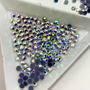 Usine directe haut de gamme 1000 emballage brut SS2 SS3 SS4 SS6 cristal <span class=keywords><strong>AB</strong></span> et cristal fer sur <span class=keywords><strong>Strass</strong></span> Hot Fix <span class=keywords><strong>strass</strong></span> pour robe - Product Image 4