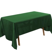 Nappe de table en polyester personnalisée en usine nappe de couleur unie nappe imperméable bon marché pour hôtel fête restaurant mariage