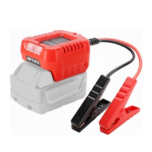 Adaptateur de démarreur de voiture portable pour batterie Li-ion Mil Waukes M-18S avec pinces de câble de démarrage, chargeur de voiture, démarreur de voiture - Product Image 1