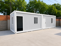 Maison conteneur modulaire de luxe de 40 pieds de haute qualité avec assemblage facile pour bureau à domicile et espace de vie