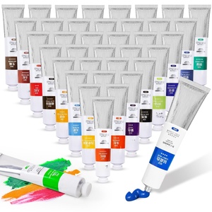 Peinture à l'huile pour artistes NOVISON Premium Art Professional non toxique, 24 couleurs, 12 ml, tube en aluminium, pour enfants et adultes, fournitures de peinture - Product Image 1