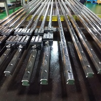 Bloc de guidage linéaire à rouleaux silencieux de type PYG PQRW55-HC S55C à longueur personnalisée, pour charge lourde, avec roulement 20CRmo, types C/H/P/SP