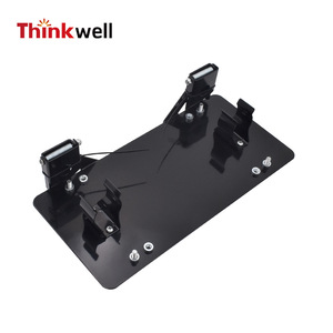 Support de plaque d'immatriculation Thinkwell 205 mm en acier, style sport, accessoire automobile - Product Image 1