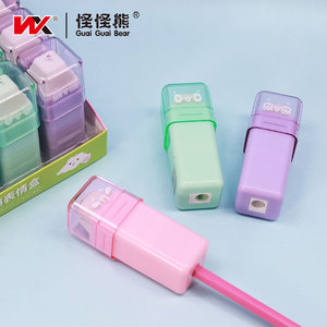 Promoción del Festival de Comercio de Inventario: Nuevo Juego de Lápiz y Borrador Retráctil con Diseño Cuadrado para Estudiantes y Hogar - Product Image 3