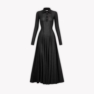 Abito con Colletto a Polo di Design Vietnamita di Alta Gamma, Nuovo Stile Elegante e Aderente per il Lavoro - Product Image 4