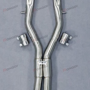 Sistema de Escape Catback Rongdi con Efectos de Sonido Impresionantes, Acero Inoxidable 304/Titanio para BMW M4 G82 S55B30A 3.0T con Válvulas Electrónicas - Product Image 4