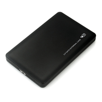 2.5 Inch Hard Drive Enclosure USB 3.0 Hard Disk Caddy Reader Tool-Free Case untuk 2.5 "SATA Eksternal III HDD/SSD