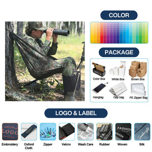 Chaise d'arbre portable Mydays pour l'extérieur, légère, réglable en hauteur, pivotante, pour le camping, camouflage, siège de hamac pour la chasse - Product Image 3