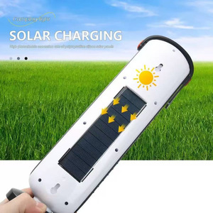 Lámpara de Emergencia Portátil con Energía Solar, LED de Doble Bombilla, Alta Luminosidad, Recargable, para Camping y Uso en Exteriores - Product Image 3