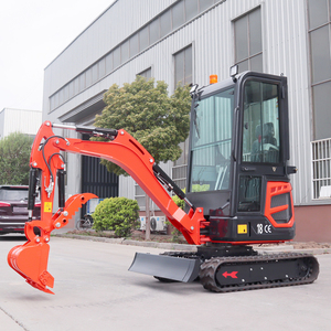 Miễn Phí Vận Chuyển Epa Động Cơ 1.8 Tấn Micro Máy Xúc Trang Trại Trang Trại Thủy Lực Nhỏ Digger Máy Cảnh Quan Cao Su Theo Dõi Mini Bagger - Product Image 3