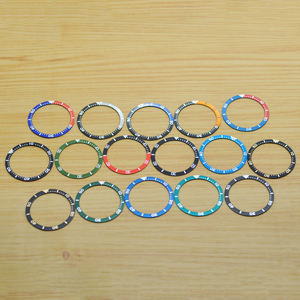 Cristal de zafiro plateado de acero inoxidable de 42mm compatible con movimiento NH35, pieza de caja de reloj de movimiento NH36 - Product Image 6