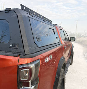 Camion Camper Aluminium/Acier Auvent 4X4 Pickupk Truck Hardtop Canopy <span class=keywords><strong>Ranger</strong></span> pour <span class=keywords><strong>Ford</strong></span> <span class=keywords><strong>Raptor</strong></span> Tacoma Tundra Dodge Ram - Product Image 5