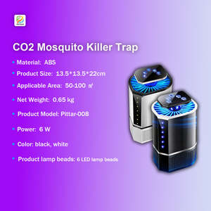 Nouvelle Arrivée Lampe Anti-Moustiques Électrique Économe en Énergie, Étanche en ABS, pour Camping et Jardin, <span class=keywords><strong>Piège</strong></span> à <span class=keywords><strong>CO2</strong></span>, Tue-Moustiques et Insectes Volants - Product Image 2