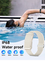 G69 Reloj Inteligente Android sin Pantalla, Metal, Nailon+Silicona, Monitor de Ritmo Cardíaco, Monitor de Sueño, Podómetro, Resistente al Agua IP68, Fitness, Voz AI