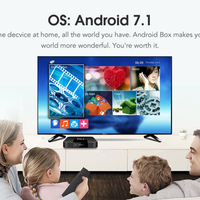 Topleo Amlogic S905w Android TV Box 2GB 16GB Reproductor Multimedia TX3 Mini TX9 4K Android TV Box