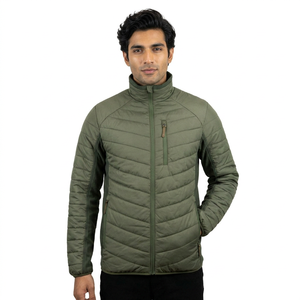 High Quality Lightweight Warm Puffer <b>Jacket</b> <b>Packable</b> Winter Parka Hiking Hybrid <b>Jacket</b> for Outdoor Travel Commute - Product Image 1