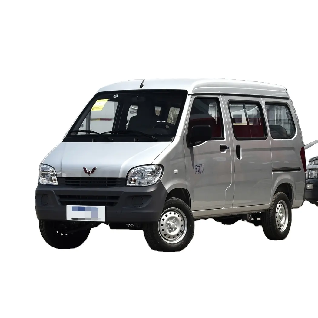 Cheap used vans 2500mm Fast commuting van 7 seats China Used passenger vans wuling car trade for sale